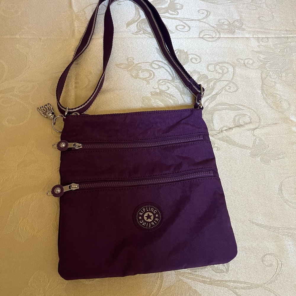 Kipling Deep Purple Crossbody Bag never used